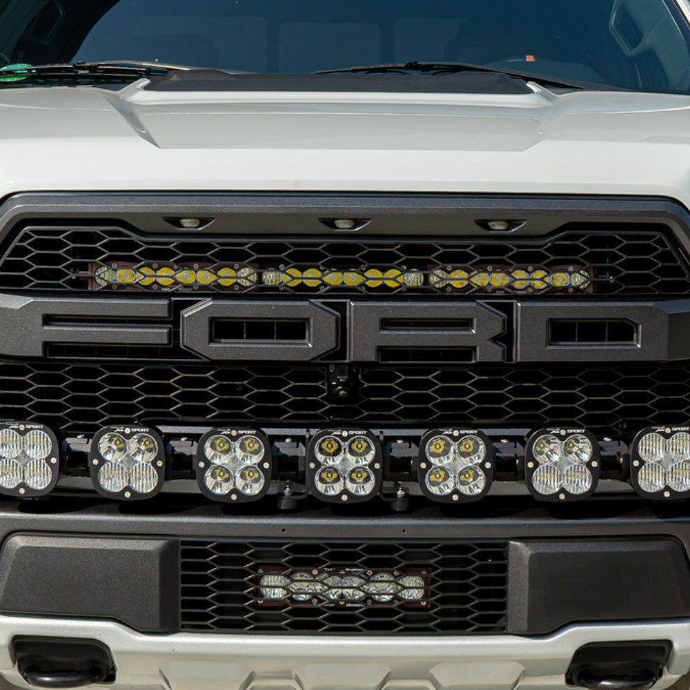Baja Designs Ford Raptor 17 20 30" S8 Grille LED Light Bar Kit