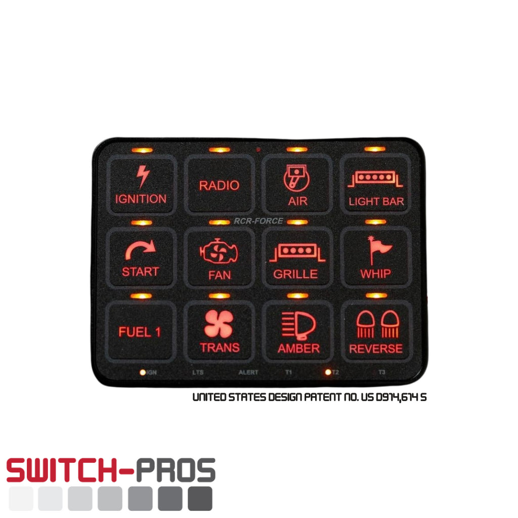 12-Switch panel
