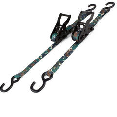 Bubba Rope 12' Ratchet Tie Downs Breaking Strength: 1,200 lbs.