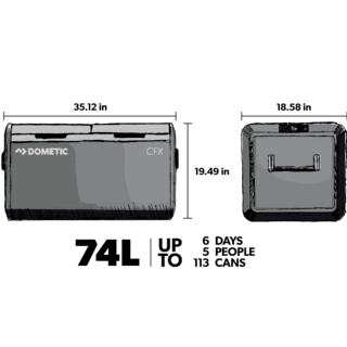 Dometic Compressor Cooler CFX375
