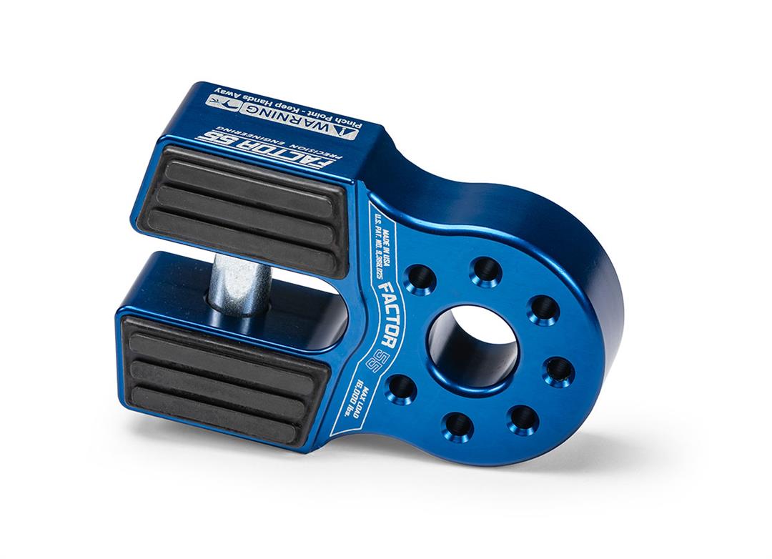 Factor 55 Flatlink Winch Shackle Blue