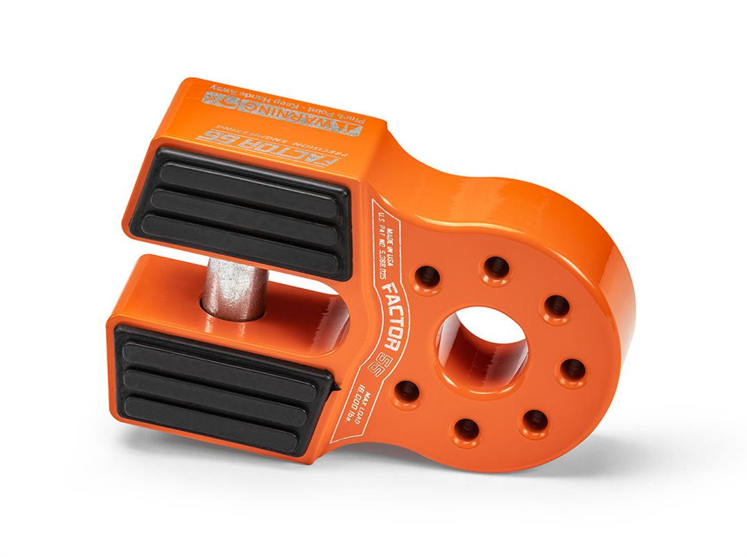 Factor 55 Flatlink Winch Shackle Orange