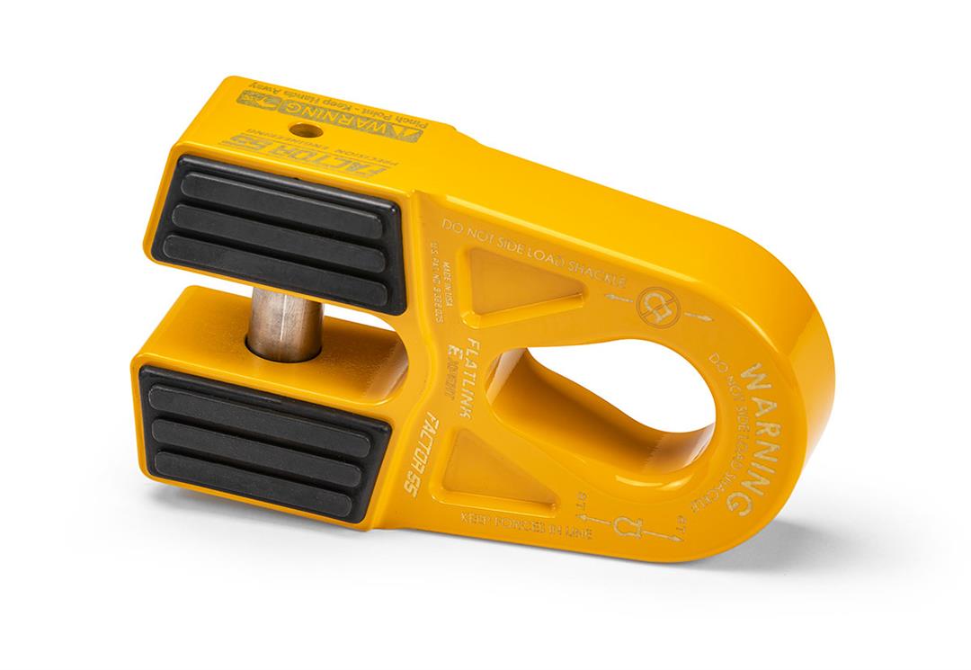 FACTOR55 FLATLINK "E" WINCH SHACKLE YELLOW