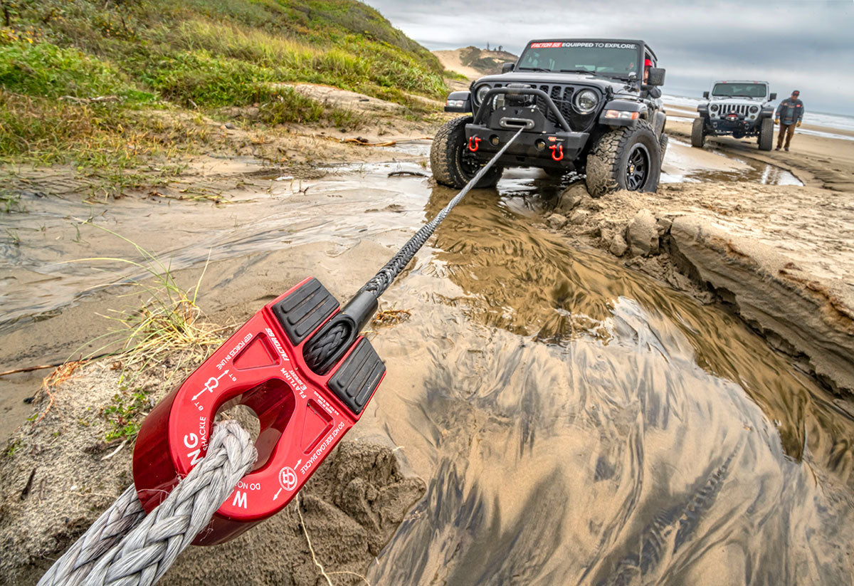 FACTOR55 FLATLINK "E" WINCH SHACKLE SILVER