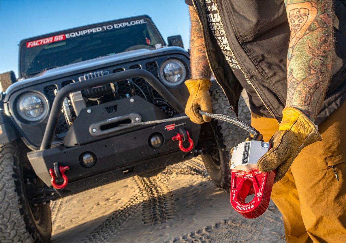 FACTOR55 FLATLINK "E" WINCH SHACKLE ORANGE