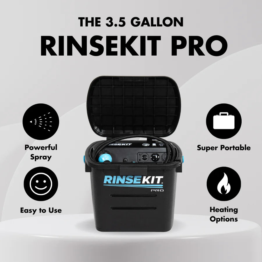 RinseKit PRO 3.5 Gallon Electric Shower