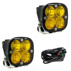 Baja Designs Squadron Pro Amber Lights Pair Driving/Combo