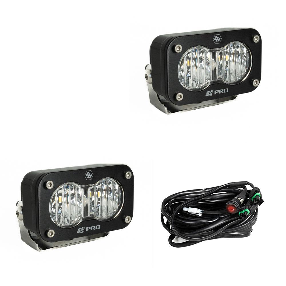 Baja Designs S2 Pro Pair Wide Cornering LED