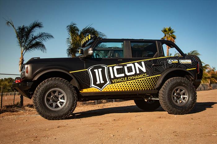 ICON FORD BRONCO 21>23 BILLET REAR LOWER LINK KIT