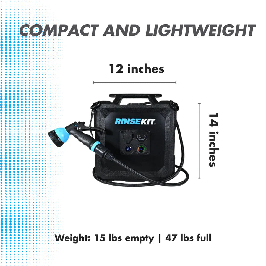 RinseKit 4 Gallon Electric Shower