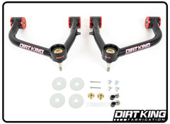 Dirt King GMC Sierra/Chevy Silverado 1500(19>23) Ball joint Upper Control Arms  2WD/4WD