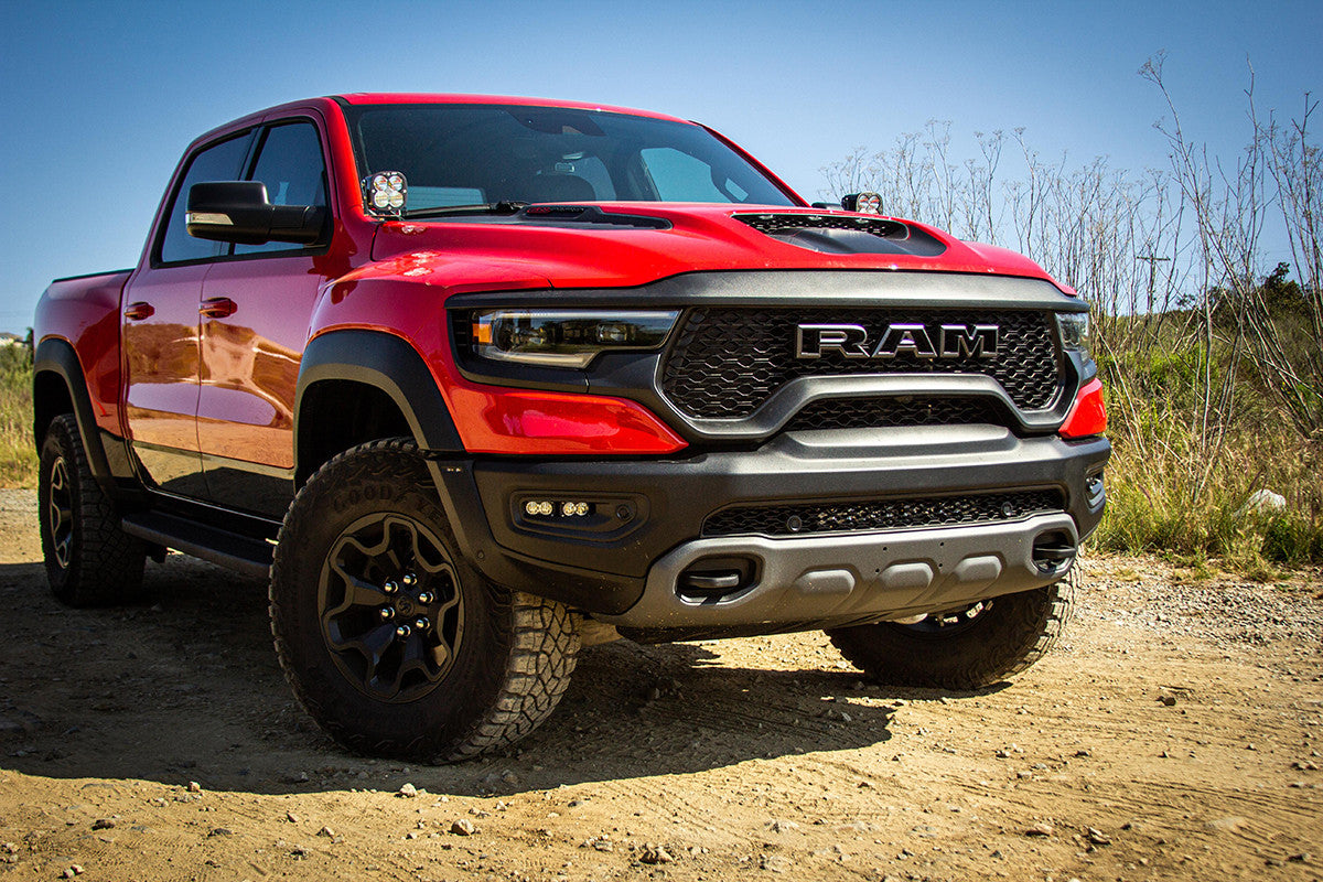 Baja Designs Dodge Ram Rebel TRX 19 On Dual S2 Fog Pocket Kit