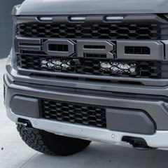 Baja Designs OnX6 10" D/C Behind Grill Kit Fits 21 On Ford Raptor