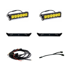 Baja Designs OnX6 10" D/C Behind Grill Kit Fits 21 On Ford Raptor