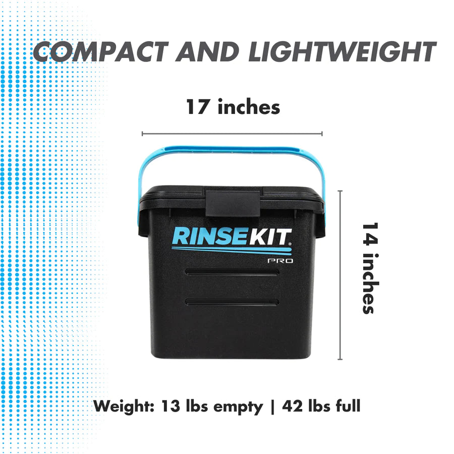 RinseKit PRO 3.5 Gallon Electric Shower