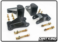 Dirt King GMC Sierra/Chevy Silverado 1500(99>18) Shackle & Hanger Kit 2WD/4WD(632802+631615)