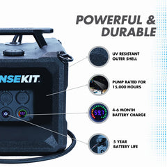 RinseKit 4 Gallon Electric Shower